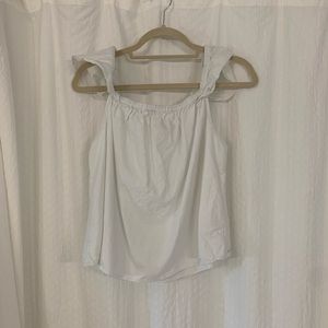 Madewell Ruffle-Strap Top